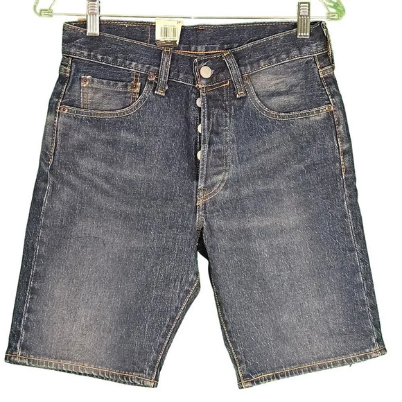 NWT Levi's Mens 501 Buttonfly‎ Stretch Shorts 28 - Picture 1 of 4